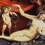 Wenus i Amor - Lorenzo Lotto Wenus i Amor - Lorenzo Lotto