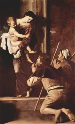 Caravaggio - Madonna pielgrzymów