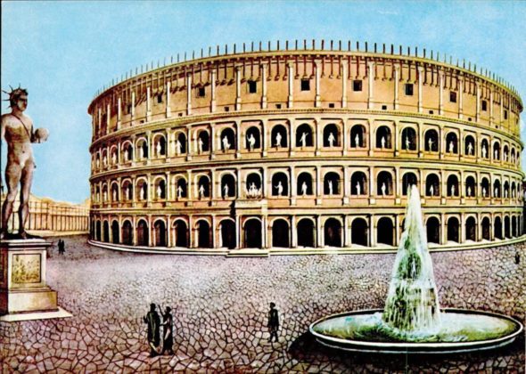 Koloseum - Kolos Nerona i Meta Sudans
