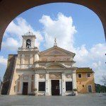 Rzym - Sanktuarium Divino Amore - stary kościół